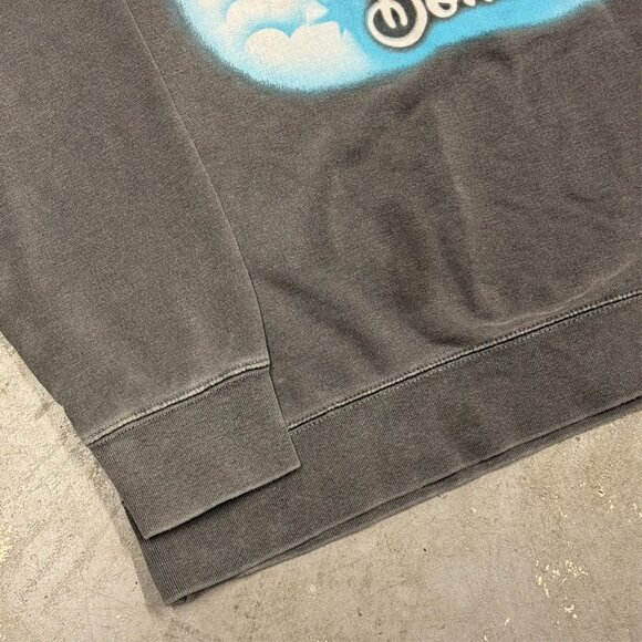 Team Sesh Bones "In Loving Memory" Graphic Crewneck Sweatshirt Merch Grey Large - Picture 5 of 8